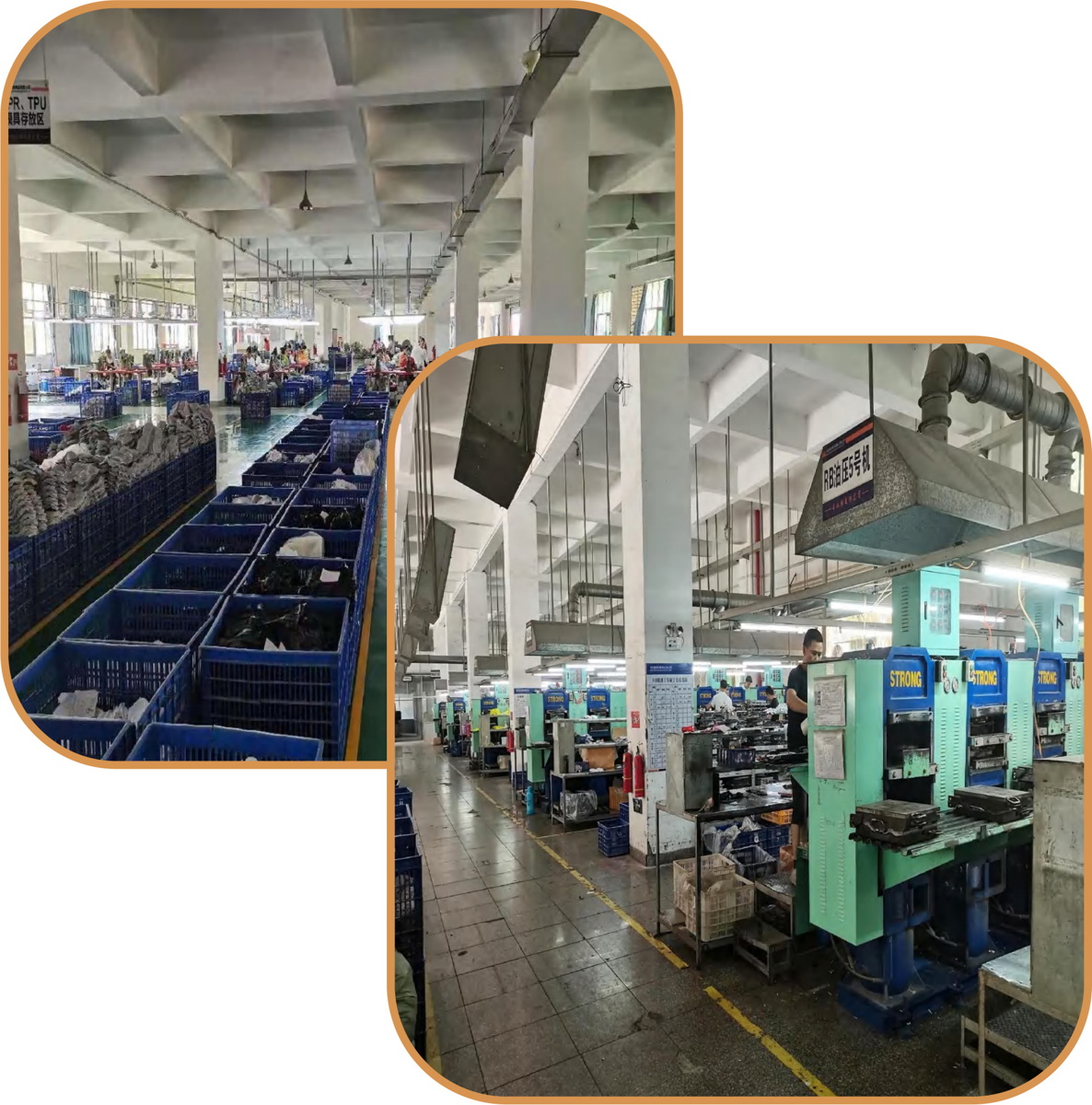 QVO shoes Core factory ST, Rubber, 1.2M PAIRS PER MONTH