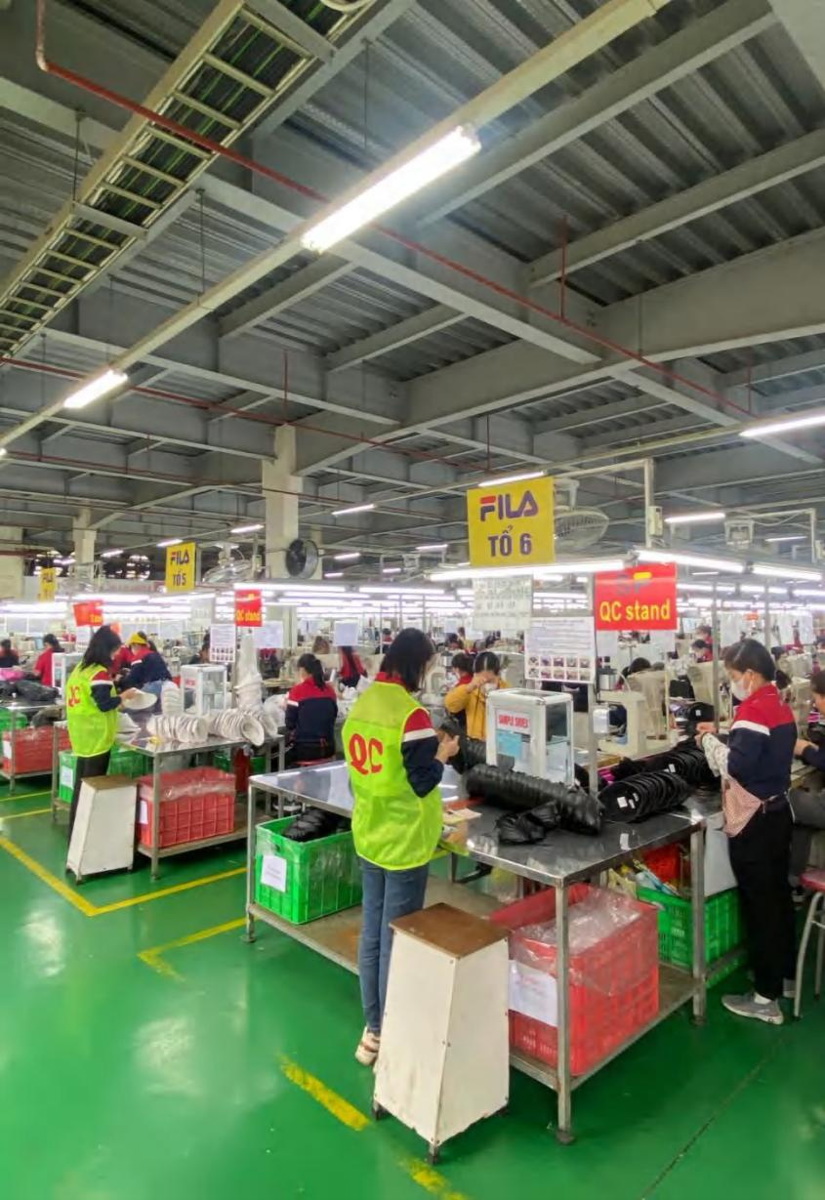 QVO shoes Core factory TP,PRODUCTION FACILITIES ONE, Clean production workshop 02