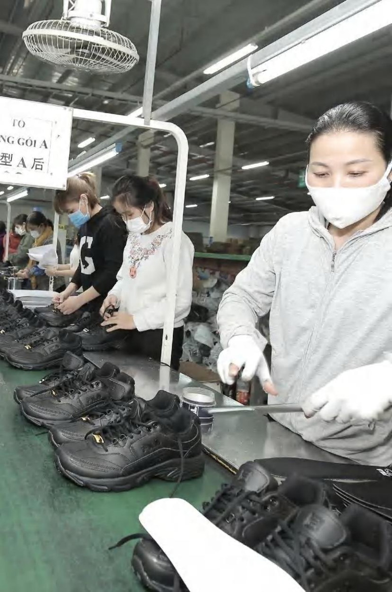 QVO shoes Core factory TP,PRODUCTION FACILITIES two, 20 production lines 01