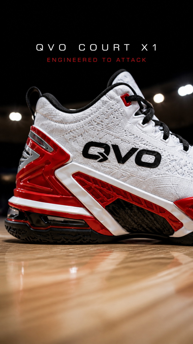 QVO Shoes Basketball shoes Court X1 02