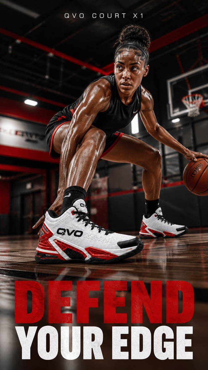 QVO Shoes Basketball shoes Court X1 03
