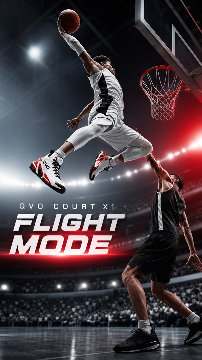 QVO Shoes Basketball shoes Court X1 06