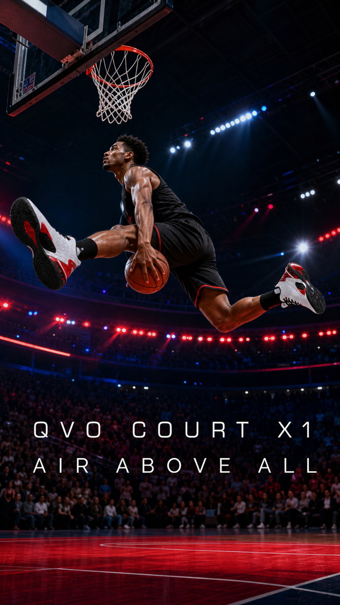 QVO Shoes Basketball shoes Court X1 10