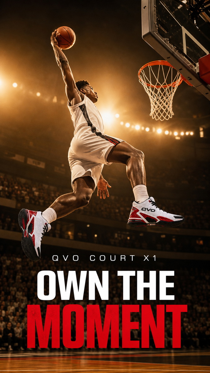QVO Shoes Basketball shoes Court X1 12