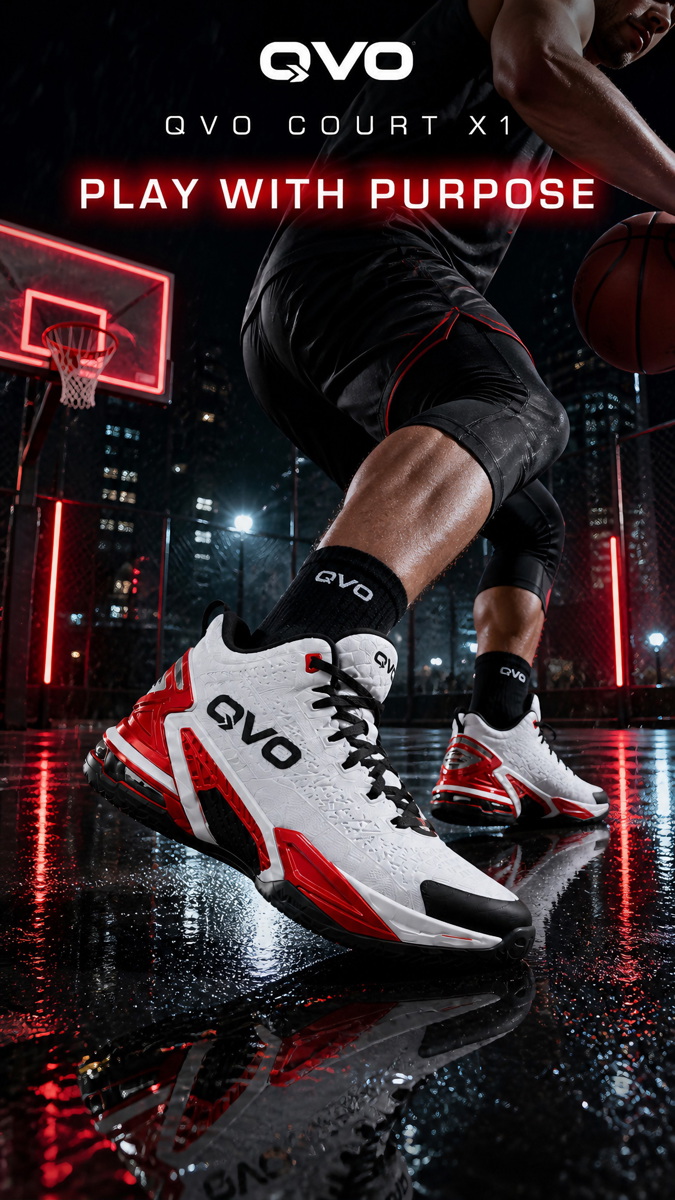 QVO Shoes Basketball shoes Court X1 16