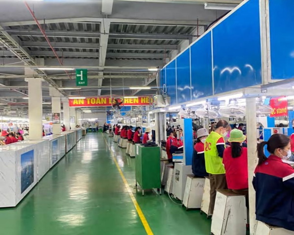 QVO shoes Core factory TP,PRODUCTION FACILITIES ONE, Clean production workshop 01