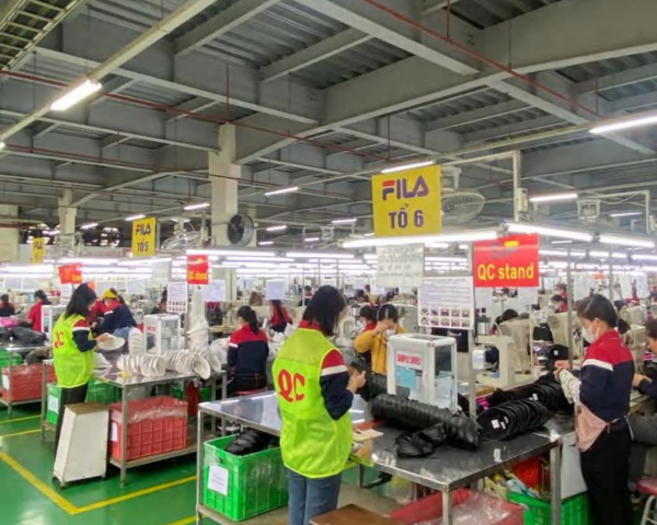 QVO shoes Core factory TP,PRODUCTION FACILITIES ONE, Clean production workshop 02