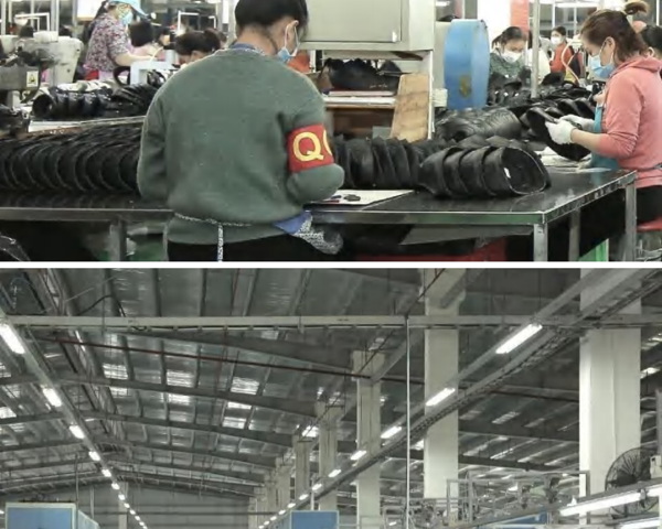 QVO shoes Core factory TP,PRODUCTION FACILITIES two, 20 production lines 02