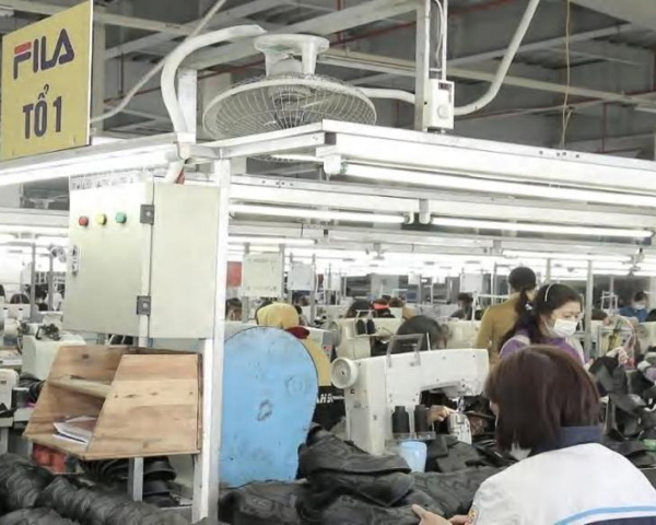 QVO shoes Core factory TP,PRODUCTION FACILITIES two, 117 stiching lines 01